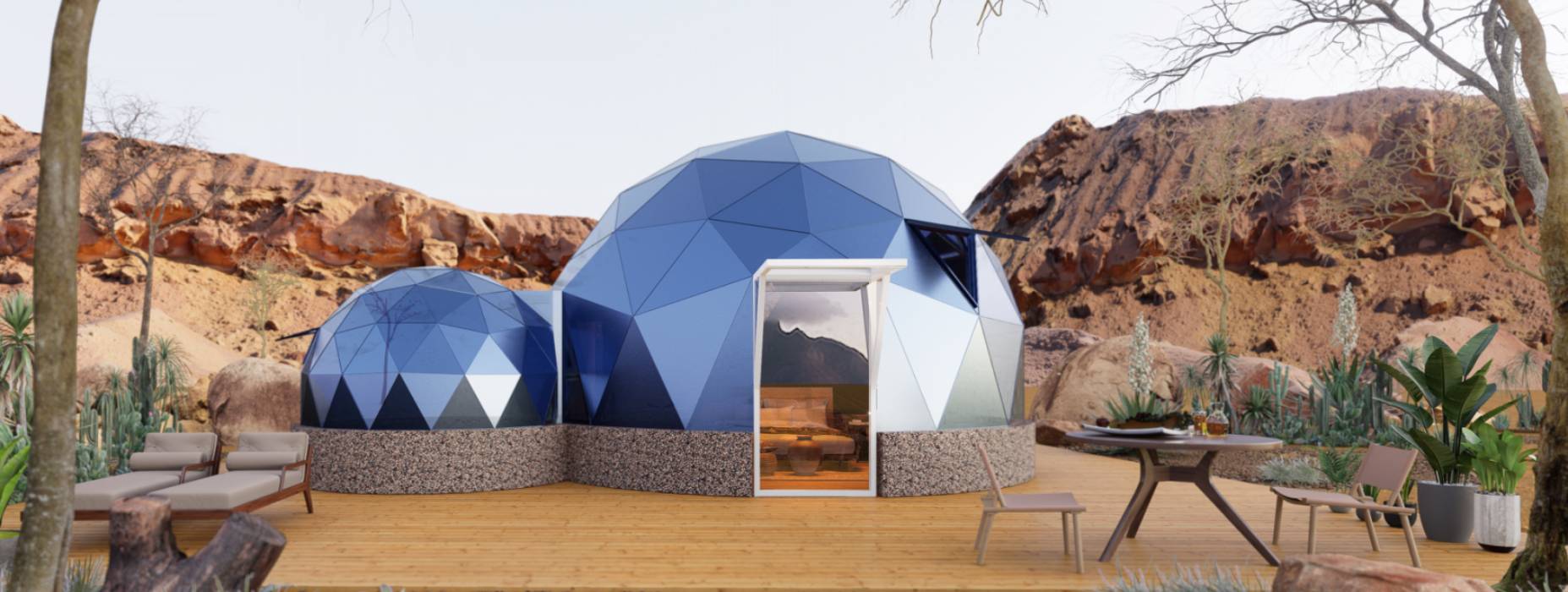 青川县球形智能光伏玻璃星空房